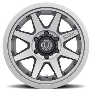 ICON - ICON Rebound Pro 17x8.5 5x4.5 0mm Offset 4.75in BS 71.5mm Bore Titanium Wheel | 21817856547TT - Image 7
