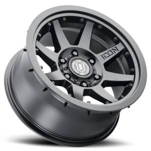 ICON - ICON Rebound Pro 17x8.5 5x5 -6mm Offset 4.5in BS 71.5mm Bore Satin Black Wheel | 21817857345SB - Image 5