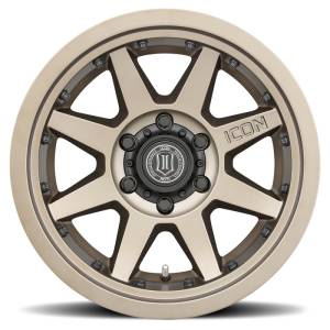 ICON - ICON Rebound Pro 17x8.5 6x5.5 0mm Offset 4.75in BS 106.1mm Bore Bronze Wheel | 21817858347BR - Image 8