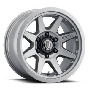 ICON - ICON Rebound Pro 17x8.5 6x5.5 0mm Offset 4.75in BS 106.1mm Bore Titanium Wheel | 21817858347TT - Image 16