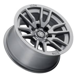 ICON - ICON Vector 6 17x8.5 6x135 6mm Offset 5in BS 87.1mm Bore Titanium Wheel | 2417856350TT - Image 2