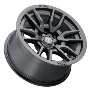 ICON - ICON Vector 6 17x8.5 6x5.5 25mm Offset 5.75in BS 95.1mm Bore Satin Black Wheel | 2417859057SB - Image 2
