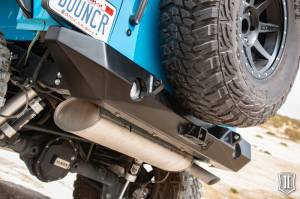 ICON - ICON 07-18 Jeep Wrangler JK Pro Series 2 Rear Bumper w/Hitch/Tabs | 25218 - Image 4