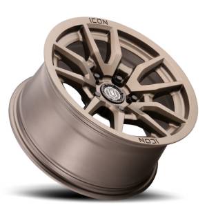 ICON - ICON Vector 5 17x8.5 5x150 25mm Offset 5.75in BS 110.1mm Bore Bronze Wheel | 2617855557BR - Image 2