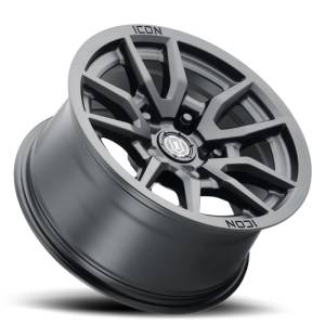 ICON - ICON Vector 5 17x8.5 5x5 -6mm Offset 4.5in BS 71.5mm Bore Satin Black Wheel | 2617857345SB - Image 2