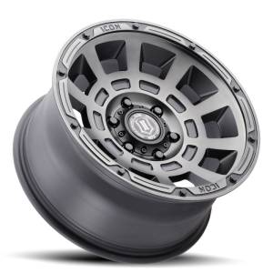ICON - ICON Thrust 17x8.5 6x5.5 25mm Offset 5.75in BS 95.1mm Bore Smoked Satin Black Wheel | 2817859057SSBT - Image 2