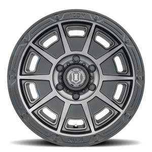 ICON - ICON Victory 17x8.5 6x120 0mm Offset 4.75in BS Smoked Satin Black Tint Wheel | 3017859447SSBT - Image 3