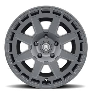 ICON - ICON Compass 17x8.5 6x5.5 0mm Offset 4.75in BS Satin Black Wheel | 3217858347SB - Image 5