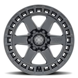 ICON - ICON Raider 17x8.5 6x120 0mm Offset 4.75in BS Satin Black Wheel | 3417859447SB - Image 2