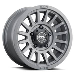 ICON - ICON Recon SLX 17x8.5 5x150 25mm Offset 5.75in BS 110.1mm Bore Charcoal Wheel | 3617855557CH - Image 1