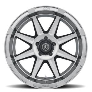 ICON - ICON Bandit 20x10 6x135 -24mm 4.5in BS 87.10mm Bore Gun Metal Wheel | 6020106345GM - Image 3