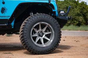 ICON - ICON Bandit 20x10 5x5 -24mm 4.5in BS 71.50mm Bore Gun Metal Wheel | 6020107345GM - Image 4