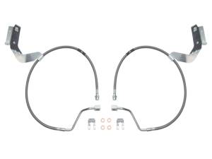 ICON 2017+ Ford F-250/F-350 Front 4.5 & 7in Extended SS Brake Line Kit | 61110