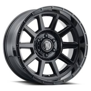 ICON Recoil 20x10 6x135 -24mm Offset 4.5in BS Gloss Black Wheel | 6220106345GB