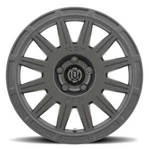 ICON - ICON Ricochet 17x8 5x108 38mm Offset 6in BS Satin Black Wheel | 7017803160SB - Image 6