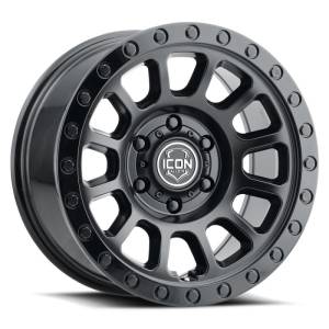ICON - ICON Hulse 17 X 8.5 5 X 150 25mm Offset 5.75in BS Double Black | 8017855557DB - Image 1