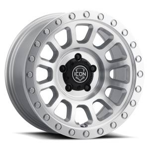 ICON - ICON Hulse 18x9 8x170 6mm Offset 5.25in BS Silver Machined | 8018908152SM - Image 1