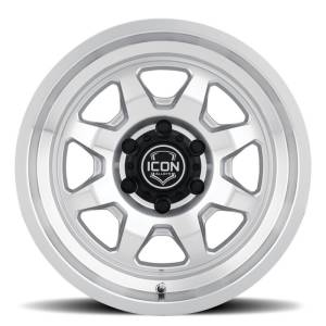 ICON - ICON Nuevo 17x8.5 / 5x150 / 25mm Offset / 5.75in BS - Silver Machined Wheel | 8117855557SM - Image 6