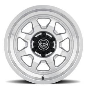 ICON - ICON Nuevo 17 X 8.5 6 X 5.5 0mm Offset 4.75in BS Silver Machined | 8117858347SM - Image 6