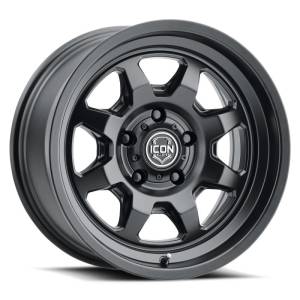 ICON Nuevo 17x8.5 / 6x5.5 / 25mm Offset / 5.75in BS - Satin Black Wheel | 8117859057SB