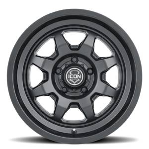 ICON - ICON Nuevo 17x8.5 / 6x5.5 / 25mm Offset / 5.75in BS - Satin Black Wheel | 8117859057SB - Image 5