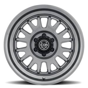 ICON - ICON Anza 17x8.5 5x5 -6mm Offset 4.5in BS 71.5mm Hub Bore Gun Metal Wheel | 8217857345GM - Image 6