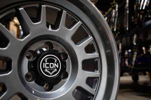 ICON - ICON Anza 17x8.5 5x5 -6mm Offset 4.5in BS 71.5mm Hub Bore Gun Metal Wheel | 8217857345GM - Image 7