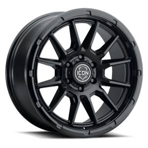 ICON - ICON Alloys Cajon 20x9 / 6x135 / 16mm / 5.625in BS Double Black Wheel | 8320906356DB - Image 1