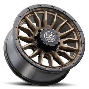 ICON - ICON Alloys Cajon 20x9 / 8x6.5 / 12mm / 5.5in BS Satin Bronze Wheel w/ GB Lip | 8320908055SBGB - Image 2