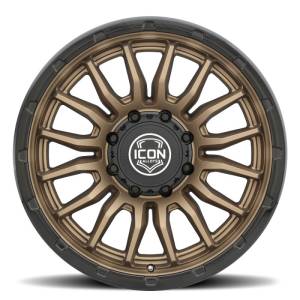 ICON - ICON Alloys Cajon 20x9 / 8x6.5 / 12mm / 5.5in BS Satin Bronze Wheel w/ GB Lip | 8320908055SBGB - Image 3