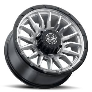 ICON - ICON Alloys Cajon 20x9 / 8x170 / 6mm / 5.25in BS Silver Machined Wheel w/ GB Lip | 8320908152SMGB - Image 3