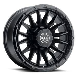 ICON - ICON Alloys Cajon 20x9 / 8x180 / 12mm / 5.5in BS Double Black Wheel | 8320908955DB - Image 1