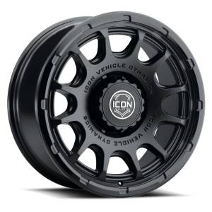 ICON - ICON Alloys Rancho 20x9 / 8x180 / 12mm / 5.5in BS DBL Black Wheel | 8420908955DB - Image 1