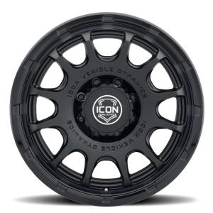 ICON - ICON Alloys Rancho 20x9 / 8x180 / 12mm / 5.5in BS DBL Black Wheel | 8420908955DB - Image 2