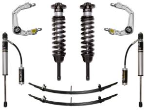 ICON 05-15 Toyota Tacoma 0-3.5in/2016+ Toyota Tacoma 0-2.75in Stg 3 Suspension System w/Billet Uca | K53003