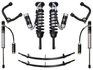 ICON 05-15 Toyota Tacoma 0-3.5in/2016+ Toyota Tacoma 0-2.75in Stg 4 Suspension System w/Tubular Uca | K53004T