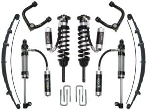 ICON 05-15 Toyota Tacoma 0-3.5in/16-17 Toyota Tacoma 0-2.75in Stg 10 Suspension System w/Tubular Uca | K53010T