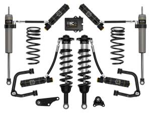 ICON - ICON 2024+ Toyota Tacoma 1.25in-3in Stage 6 Suspension System Tubular w/ Triple Rate Spring | K53296TS - Image 1