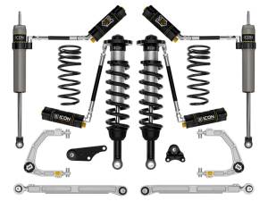 ICON - ICON 2024+ Toyota Tacoma 1.25in-3in Stage 8 Suspension System Billet w/ Triple Rate Spring | K53298S - Image 1