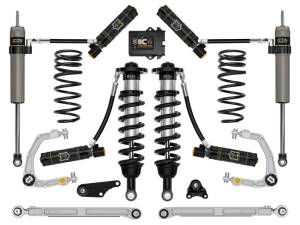 ICON - ICON 2024+ Toyota Tacoma 1.25in-3in Stage 10 Suspension System Billet w/ Triple Rate Spring | K53300S - Image 1
