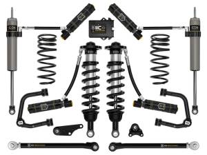 ICON - ICON 2024+ Toyota Tacoma 1.25in-3in Stage 10 Suspension System Tubular w/ Triple Rate Spring | K53300TS - Image 1