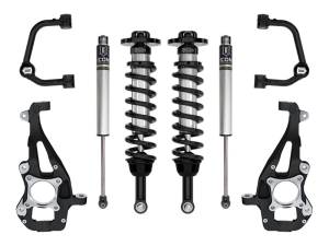 ICON - ICON 21-23 Ford F150 4WD 3.5-4.5in  Stage 1 Suspension System With Tubular Upper Control Arms | K93141T - Image 1