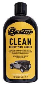 Bestop Cleaner - One 16-oz. bottle (boxed); Do not use on vinyl windows | 11211-00
