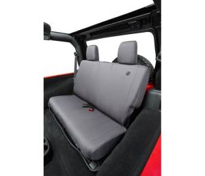 Seat Covers - Jeep '08-12 Wrangler JK 4-Door; Rear (Charcoal) | 29281-09 - Image 2