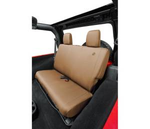 Seat Covers - Jeep '07-18 Wrangler JK 2-Door; Rear (Tan) | 29282-04 - Image 2