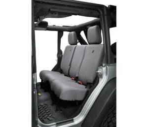 Seat Covers - Jeep '07, '13-18 Wrangler JK 4-Door; Rear (Charcoal) | 29284-09 - Image 2