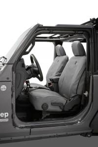Seat Covers - Jeep '20-26 Gladiator / '18-2026 Wrangler JL 4-Door; Front (Charcoal) | 29290-09