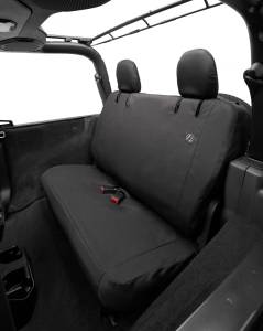 Seat Covers - Jeep '18-2023 Wrangler JL 2-Door; Rear (Black Diamond) | 29292-35 - Image 1