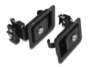Door Handle Latches - Jeep '80-95 Wrangler YJ (Black) | 51251-01