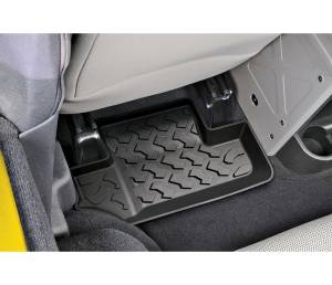 Floor Mats - Jeep '11-18 Wrangler JK 2-Door; Rear (Black) | 51503-01